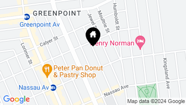 Map of 161A Diamond Street, Brooklyn NY, 11222