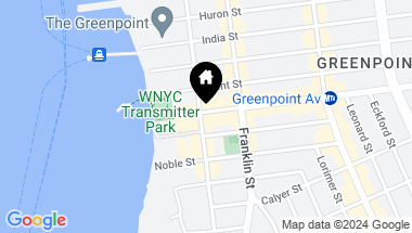 Map of 50 Greenpoint Avenue Unit: 5H, Brooklyn NY, 11222