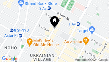Map of 180 Second Avenue, New York City NY, 10003