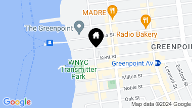 Map of 122 West Street Unit: 5-H, Brooklyn NY, 11222