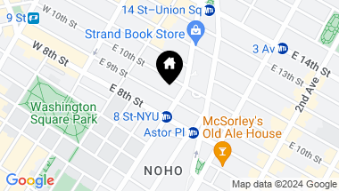 Map of 63 East 9th Street Unit: 6-U, New York City NY, 10003