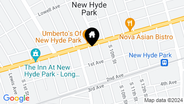 Map of 4 S 8th Street, New Hyde Park NY, 11040