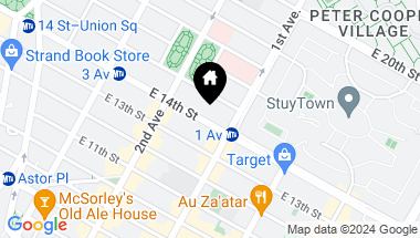 Map of 333 East 14th Street Unit: 3B, New York City NY, 10003
