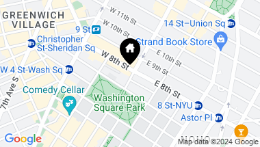 Map of 2 Fifth Avenue Unit: 18-O, New York City NY, 10011
