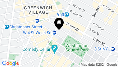Map of 73 West Washington Place, New York City NY, 10011