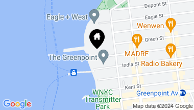 Map of 29 Huron Street Unit: 4JE, Brooklyn NY, 11222