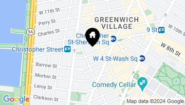 Map of 31 Grove Street, New York City NY, 10014