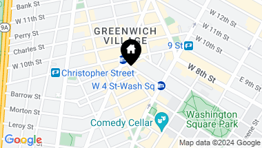 Map of 3 Sheridan Square Unit: 8-H, New York City NY, 10014