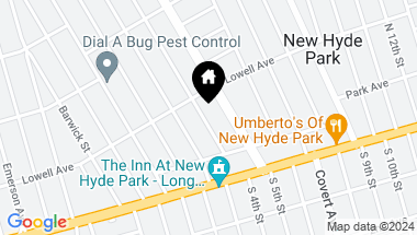 Map of 132 N 3rd Street, New Hyde Park NY, 11040