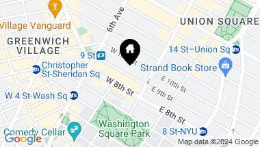 Map of 17 West 9th Street, New York City NY, 10011