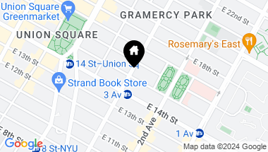 Map of 201 East 15th Street Unit: 3E, New York City NY, 10003
