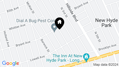 Map of 537 N 1st Street, New Hyde Park NY, 11040
