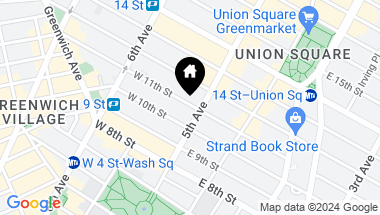 Map of 40 Fifth Avenue Unit: 15-D, New York City NY, 10011