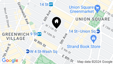 Map of 30 West 11th Street, New York City NY, 10011