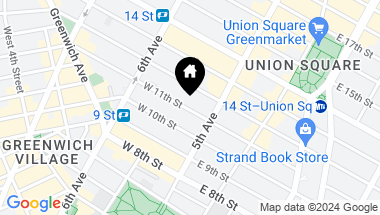 Map of 21 West 11th Street, New York City NY, 10011