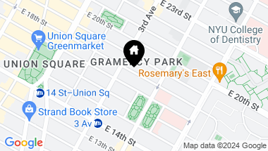 Map of 214 East 18th Street, New York City NY, 10003