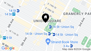 Map of 15 Union Square W # 3-A, New York NY, 10003