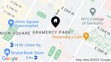 Map of 215 East 19th Street Unit: 8D, New York City NY, 10003