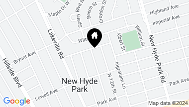 Map of 550 N 11th Street, New Hyde Park NY, 11040