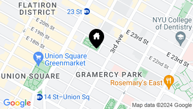 Map of 26 Gramercy Park S Unit: 3F, New York City NY, 10003