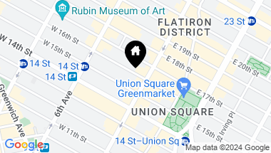 Map of 4 West 16th Street Unit: 9-B, New York City NY, 10011