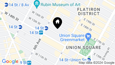Map of 35 West 15th Street Unit: 22B, New York City NY, 10011