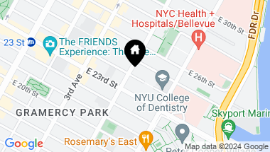 Map of 305 East 24th Street Unit: 7-B, New York City NY, 10010