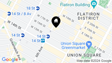 Map of 49 west 16th street Unit: TOWNHOUSE, New York City NY, 10011