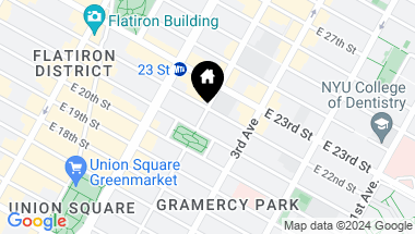 Map of 7 Lexington Avenue Unit: 3E, New York City NY, 10010