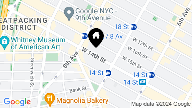 Map of 235 West 14th Street Unit: A1, New York City NY, 10011