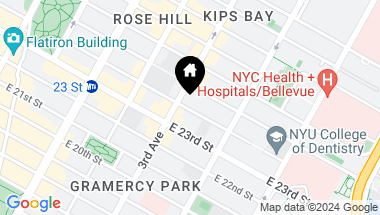 Map of 215 East 24th Street Unit: 723, New York City NY, 10010
