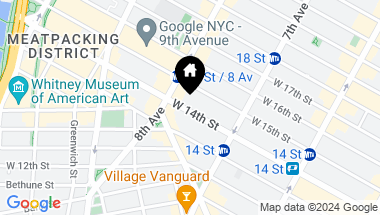 Map of 245 West 14th Street Unit: 8B, New York City NY, 10011