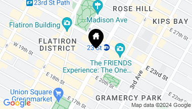 Map of 280 Park Avenue South Unit: 24B, New York City NY, 10010