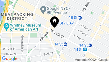 Map of 251 West 14th Street Unit: 9B, New York City NY, 10011