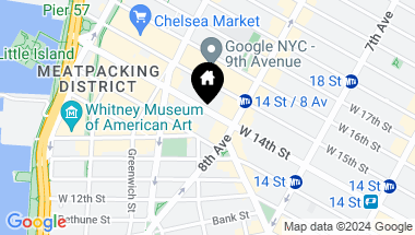 Map of 316 West 14th Street Unit: 17, New York City NY, 10014