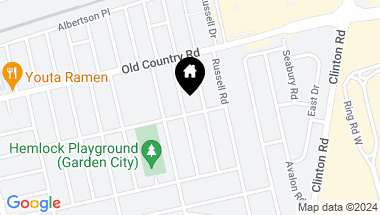 Map of 25 Linden Street, Garden City NY, 11530