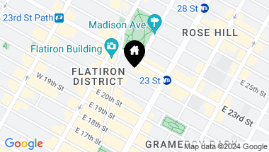 Map of 23 East 22nd Street Unit: TRIPLEX, New York City NY, 10010