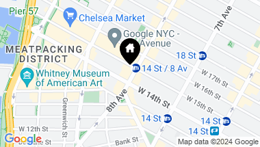 Map of 85 Eighth Avenue Unit: 2-A, New York City NY, 10011
