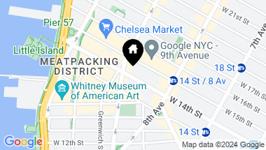 Map of 345 West 14th Street Unit: 4A, New York City NY, 10014