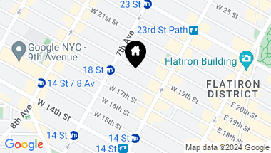 Map of 165 West 18th Street Unit: PH, New York City NY, 10011