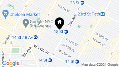 Map of 225 West 17th Street Unit: PH, New York City NY, 10011