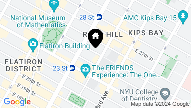 Map of 122 East 25th Street Unit: 2, New York City NY, 10010