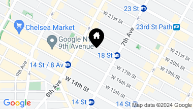 Map of 227 West 17th Street Unit: PH, New York City NY, 10011