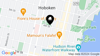 Map of 340 GARDEN ST, Hoboken NJ, 07030