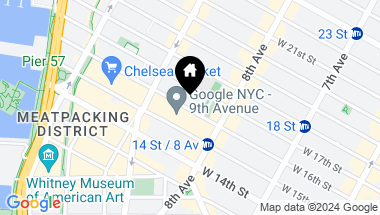 Map of 331 West 16th Street Unit: 13, New York City NY, 10011