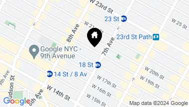 Map of 210 West 19th Street Unit: 4K, New York City NY, 10011