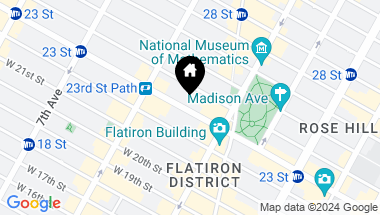 Map of 35 West 23rd Street Unit: 2, New York City NY, 10011