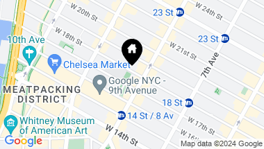 Map of 310 West 18th Street Unit: 2B, New York City NY, 10011