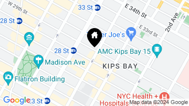 Map of 138 Lexington Avenue Unit: 1, New York City NY, 10016