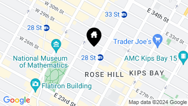 Map of 41 East 28th Street Unit: 2B, New York City NY, 10016